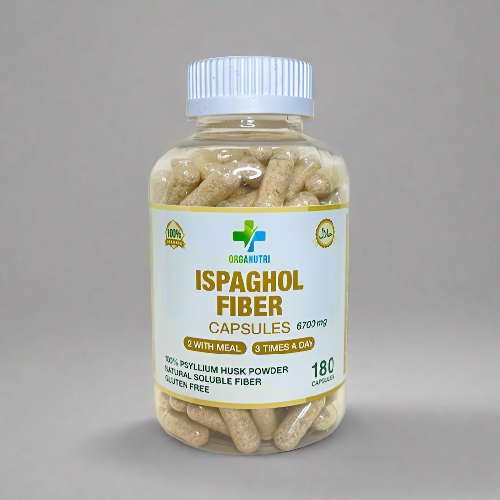 Ispaghol Fiber Capsules - 6700 mg