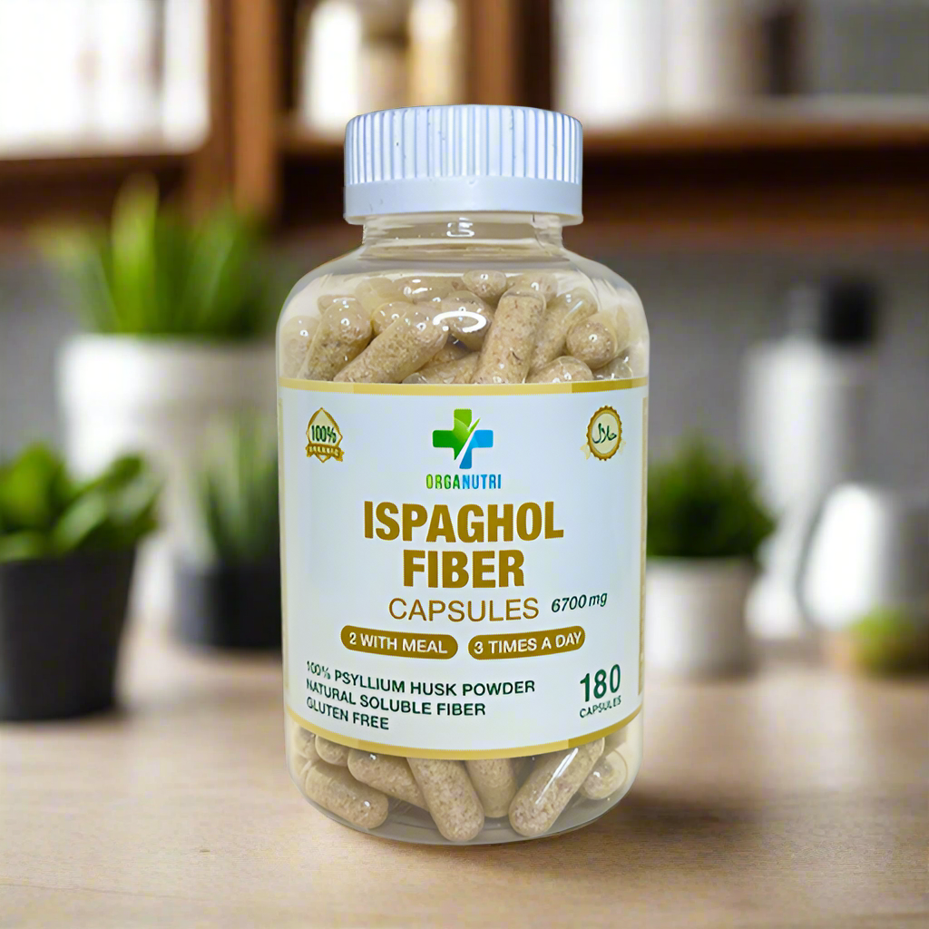 Ispaghol Fiber Capsules - 6700 mg